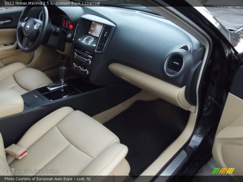 Crimson Black / Charcoal 2011 Nissan Maxima 3.5 S