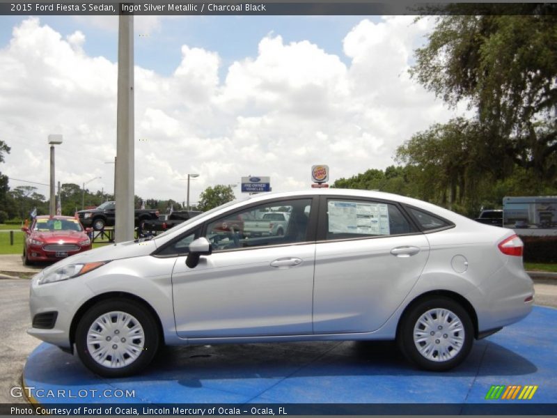  2015 Fiesta S Sedan Ingot Silver Metallic