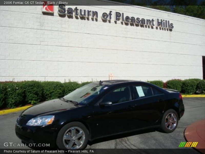 Black / Ebony 2006 Pontiac G6 GT Sedan