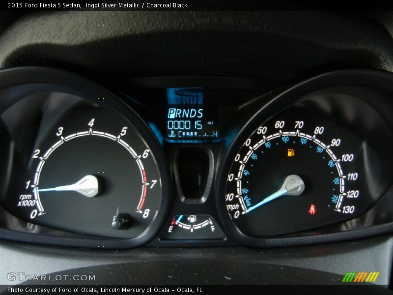  2015 Fiesta S Sedan S Sedan Gauges