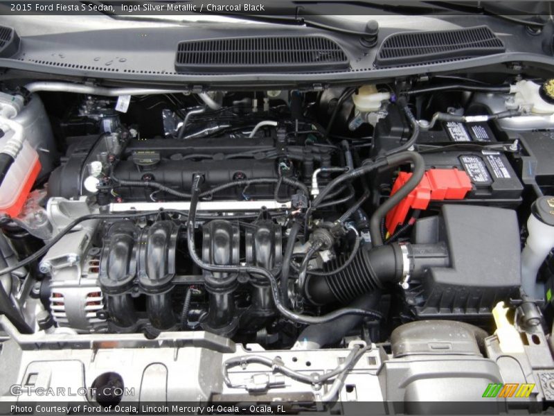  2015 Fiesta S Sedan Engine - 1.6 Liter DOHC 16-Valve Ti-VCT 4 Cylinder