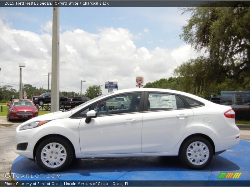  2015 Fiesta S Sedan Oxford White