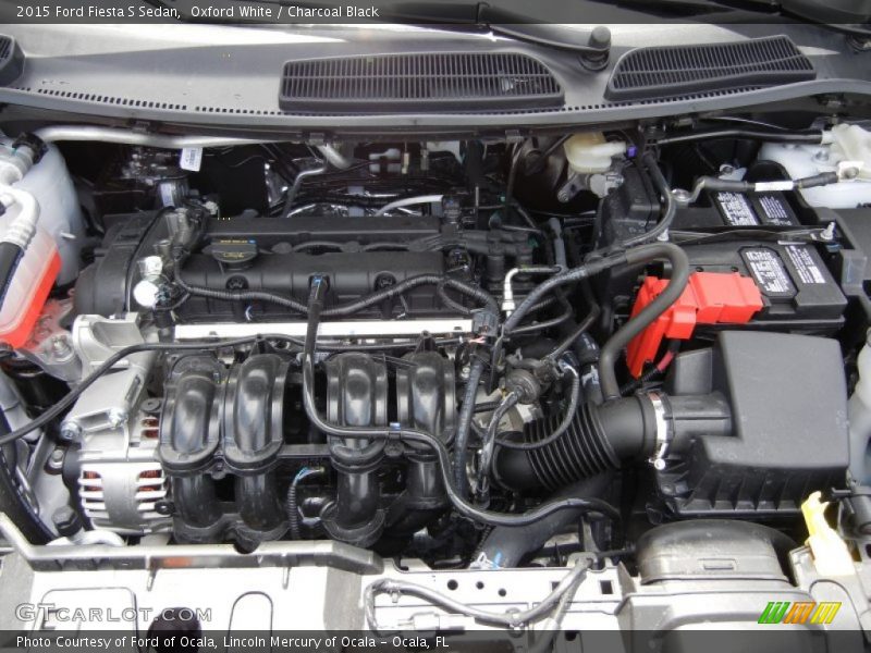 2015 Fiesta S Sedan Engine - 1.6 Liter DOHC 16-Valve Ti-VCT 4 Cylinder