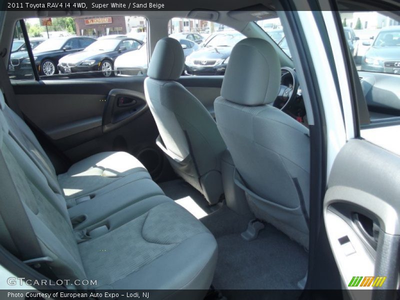 Super White / Sand Beige 2011 Toyota RAV4 I4 4WD
