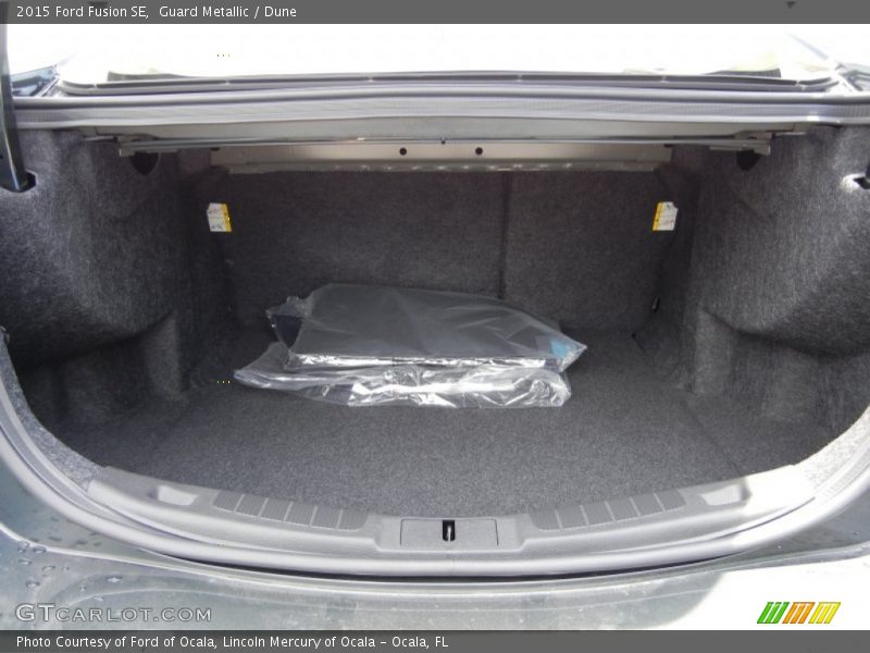  2015 Fusion SE Trunk