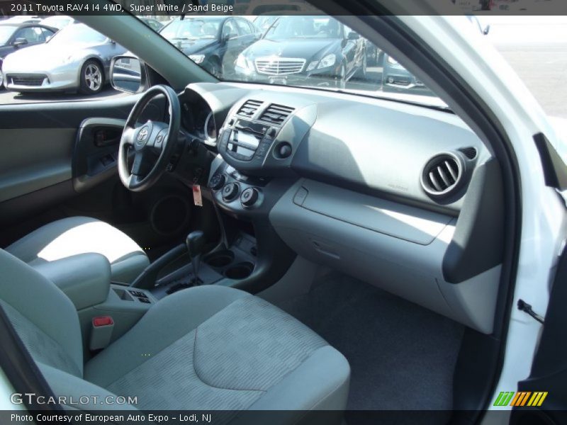 Super White / Sand Beige 2011 Toyota RAV4 I4 4WD
