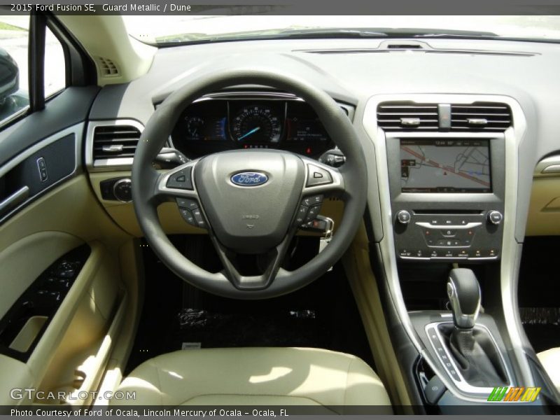 Dashboard of 2015 Fusion SE