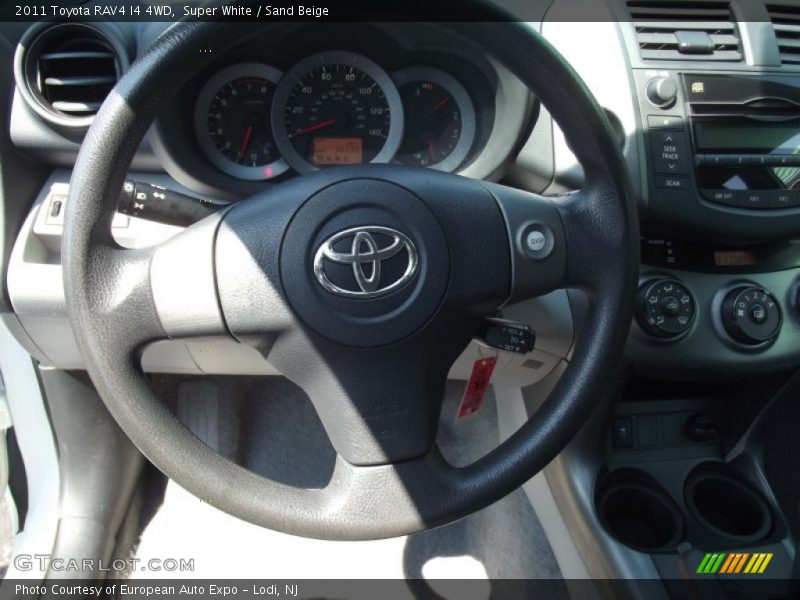Super White / Sand Beige 2011 Toyota RAV4 I4 4WD