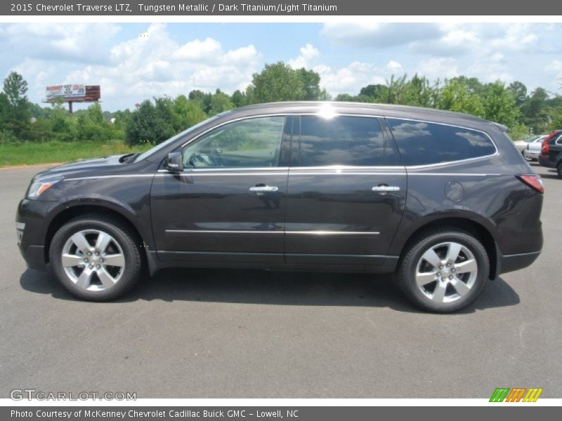 Tungsten Metallic / Dark Titanium/Light Titanium 2015 Chevrolet Traverse LTZ
