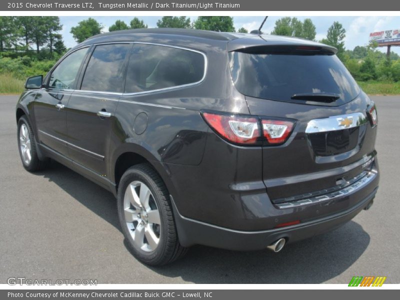 Tungsten Metallic / Dark Titanium/Light Titanium 2015 Chevrolet Traverse LTZ