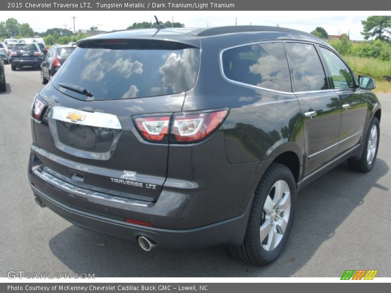 Tungsten Metallic / Dark Titanium/Light Titanium 2015 Chevrolet Traverse LTZ