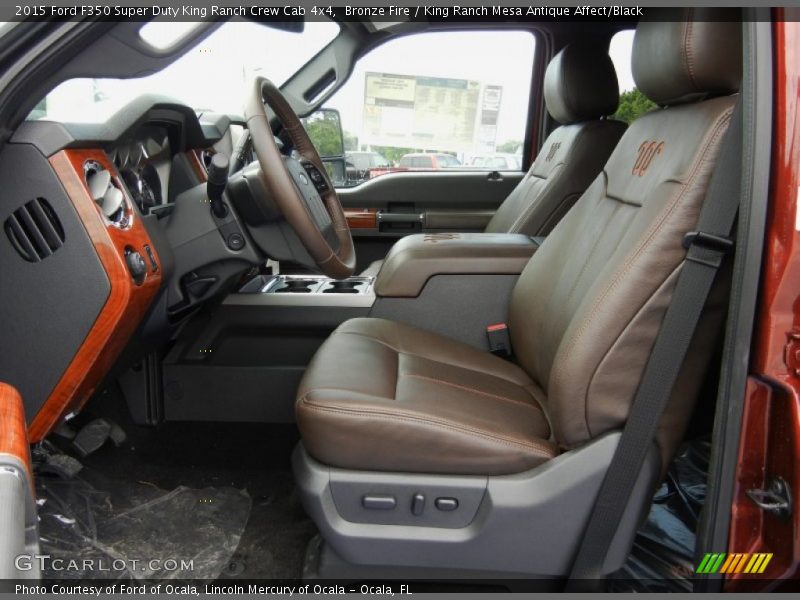  2015 F350 Super Duty King Ranch Crew Cab 4x4 King Ranch Mesa Antique Affect/Black Interior