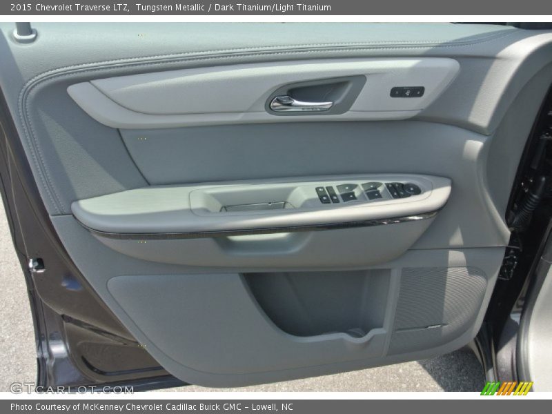 Tungsten Metallic / Dark Titanium/Light Titanium 2015 Chevrolet Traverse LTZ