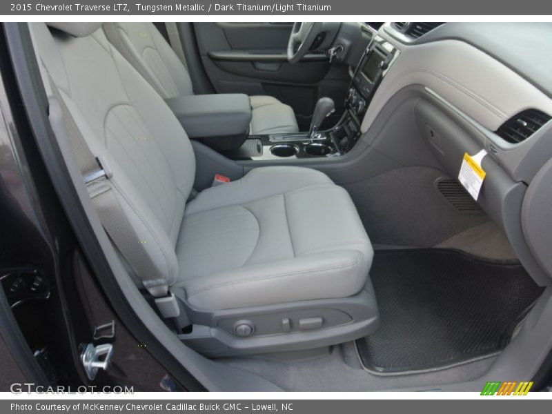 Front Seat of 2015 Traverse LTZ