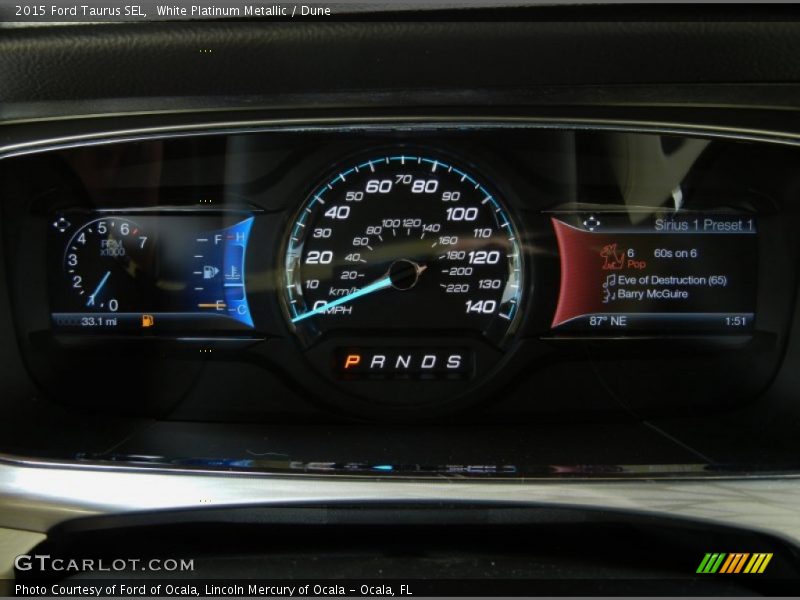  2015 Taurus SEL SEL Gauges