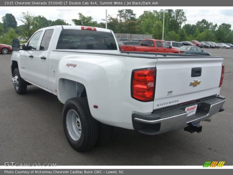 Summit White / Jet Black/Dark Ash 2015 Chevrolet Silverado 3500HD LT Double Cab 4x4