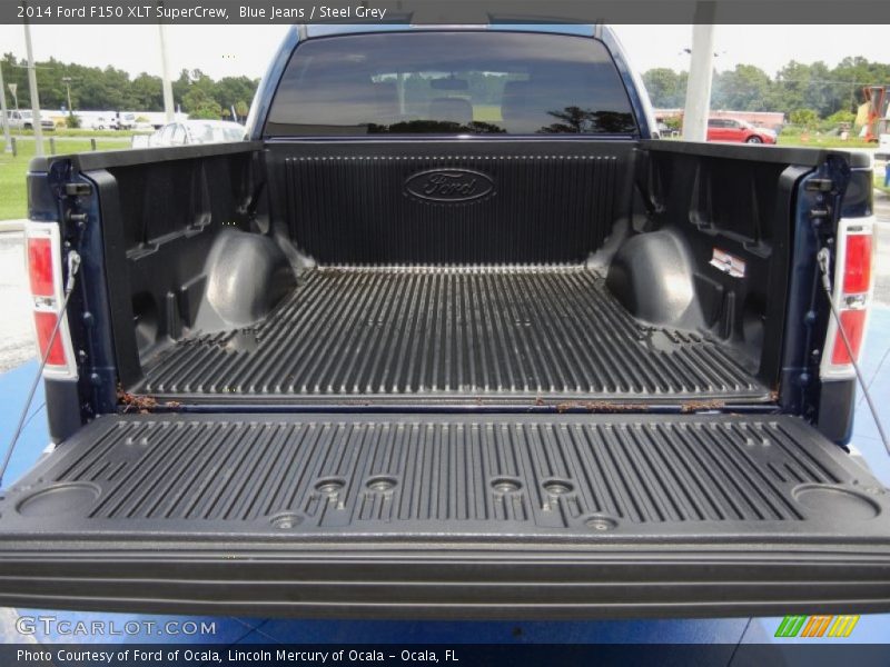 Blue Jeans / Steel Grey 2014 Ford F150 XLT SuperCrew