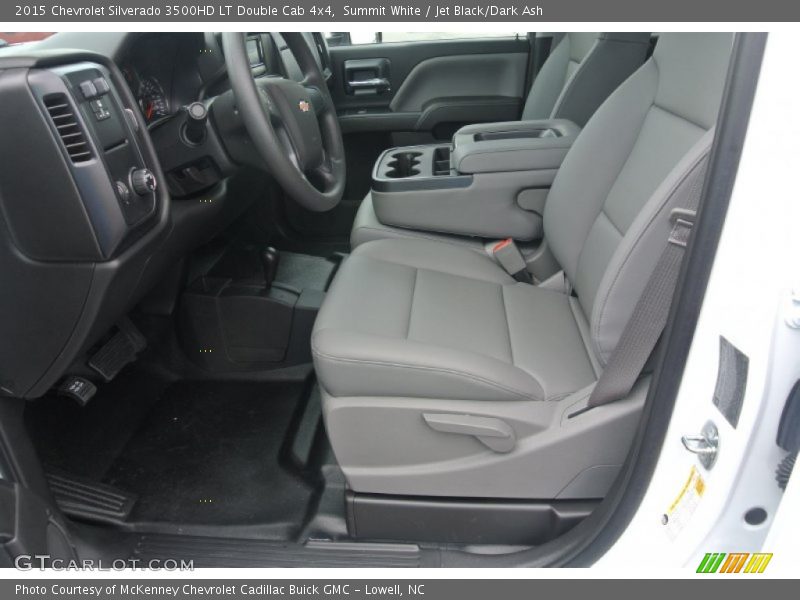 Summit White / Jet Black/Dark Ash 2015 Chevrolet Silverado 3500HD LT Double Cab 4x4