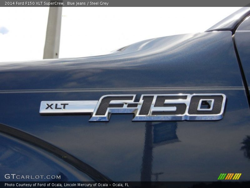 Blue Jeans / Steel Grey 2014 Ford F150 XLT SuperCrew