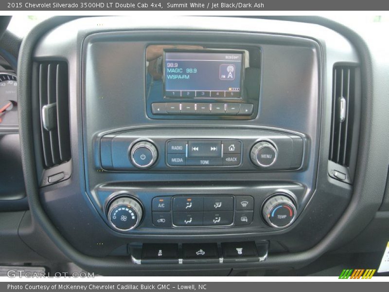Summit White / Jet Black/Dark Ash 2015 Chevrolet Silverado 3500HD LT Double Cab 4x4
