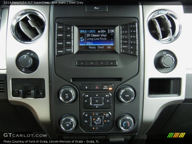 Blue Jeans / Steel Grey 2014 Ford F150 XLT SuperCrew
