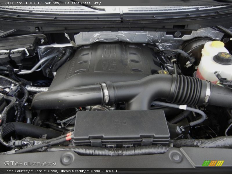 Blue Jeans / Steel Grey 2014 Ford F150 XLT SuperCrew