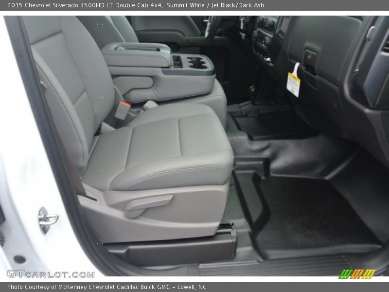 Summit White / Jet Black/Dark Ash 2015 Chevrolet Silverado 3500HD LT Double Cab 4x4