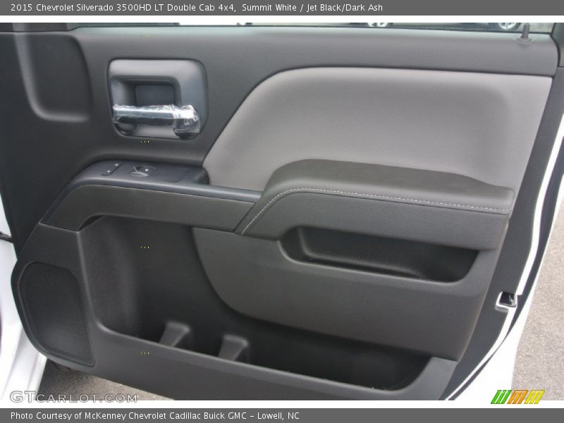 Summit White / Jet Black/Dark Ash 2015 Chevrolet Silverado 3500HD LT Double Cab 4x4