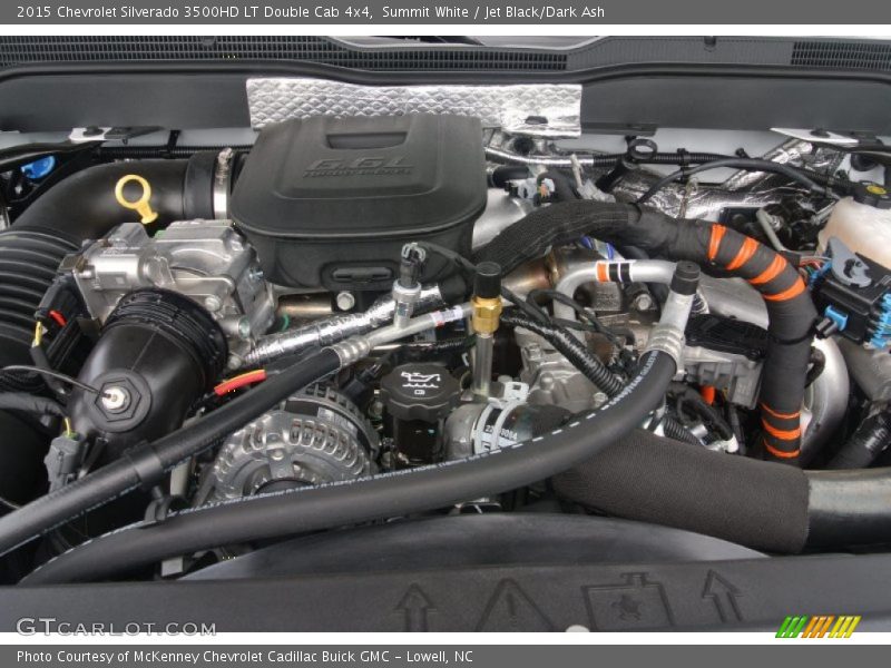 Summit White / Jet Black/Dark Ash 2015 Chevrolet Silverado 3500HD LT Double Cab 4x4
