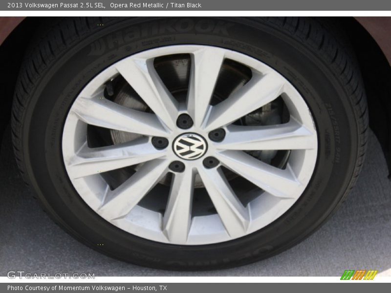 Opera Red Metallic / Titan Black 2013 Volkswagen Passat 2.5L SEL
