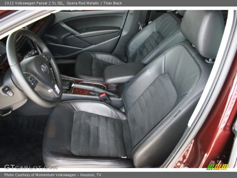 Opera Red Metallic / Titan Black 2013 Volkswagen Passat 2.5L SEL