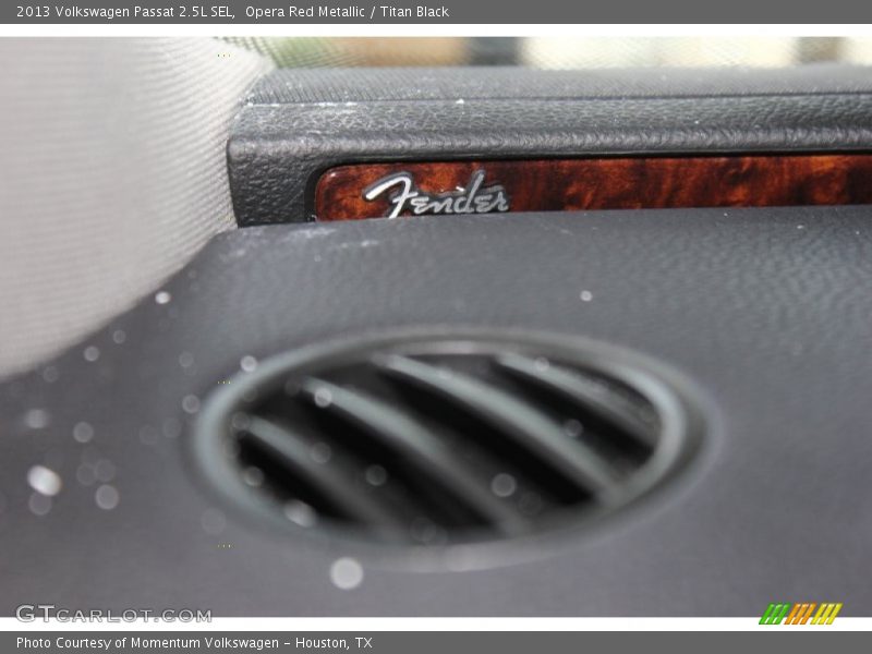 Opera Red Metallic / Titan Black 2013 Volkswagen Passat 2.5L SEL