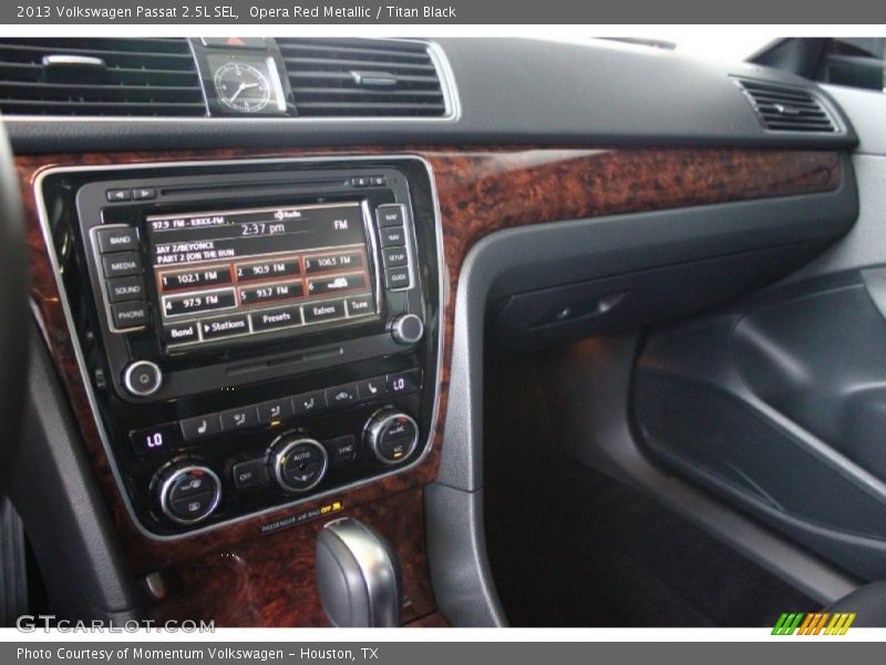 Opera Red Metallic / Titan Black 2013 Volkswagen Passat 2.5L SEL