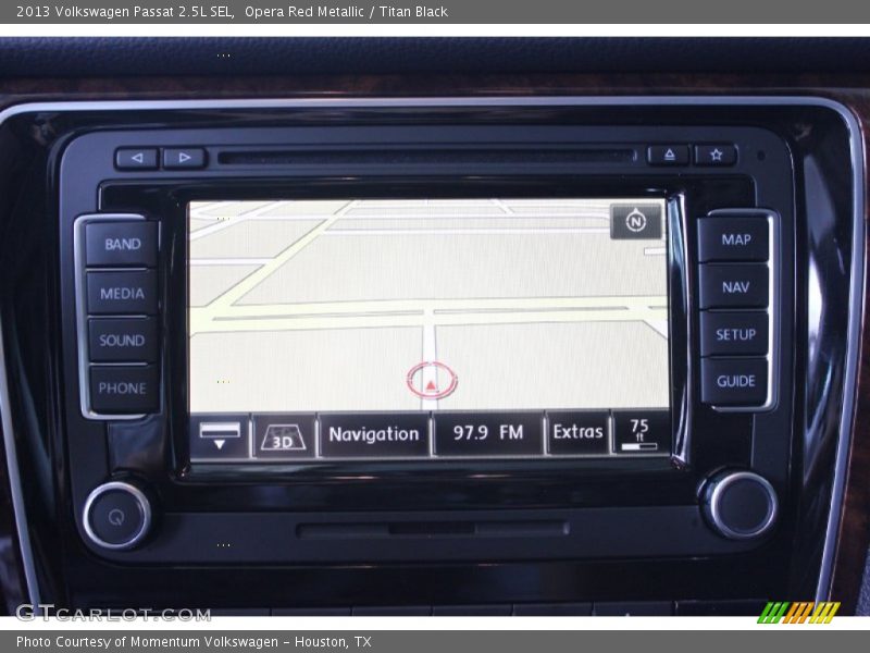 Opera Red Metallic / Titan Black 2013 Volkswagen Passat 2.5L SEL