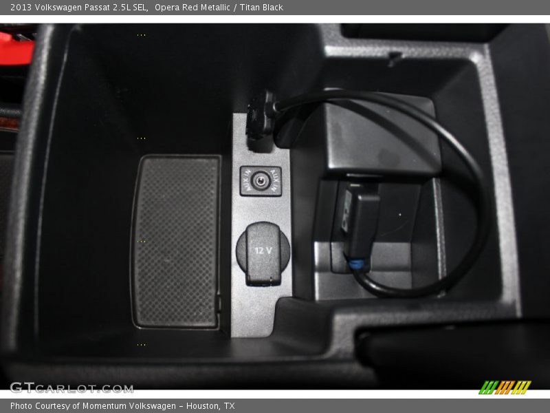 Opera Red Metallic / Titan Black 2013 Volkswagen Passat 2.5L SEL