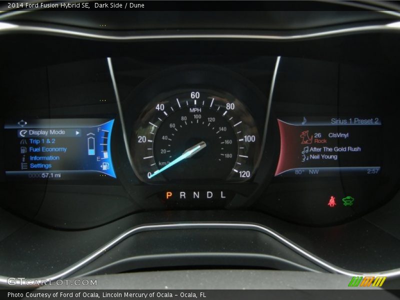 Dark Side / Dune 2014 Ford Fusion Hybrid SE
