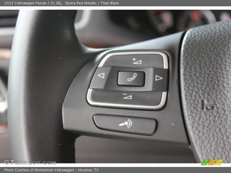 Opera Red Metallic / Titan Black 2013 Volkswagen Passat 2.5L SEL