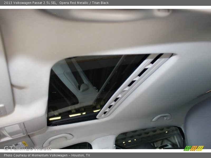 Opera Red Metallic / Titan Black 2013 Volkswagen Passat 2.5L SEL