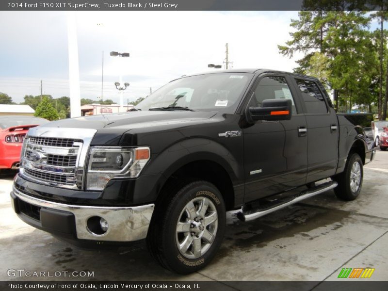 Tuxedo Black / Steel Grey 2014 Ford F150 XLT SuperCrew