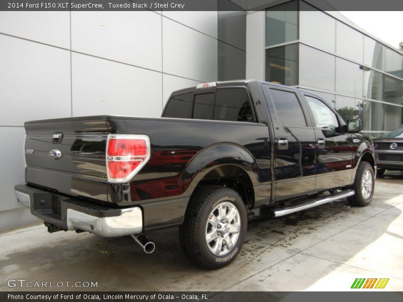 Tuxedo Black / Steel Grey 2014 Ford F150 XLT SuperCrew