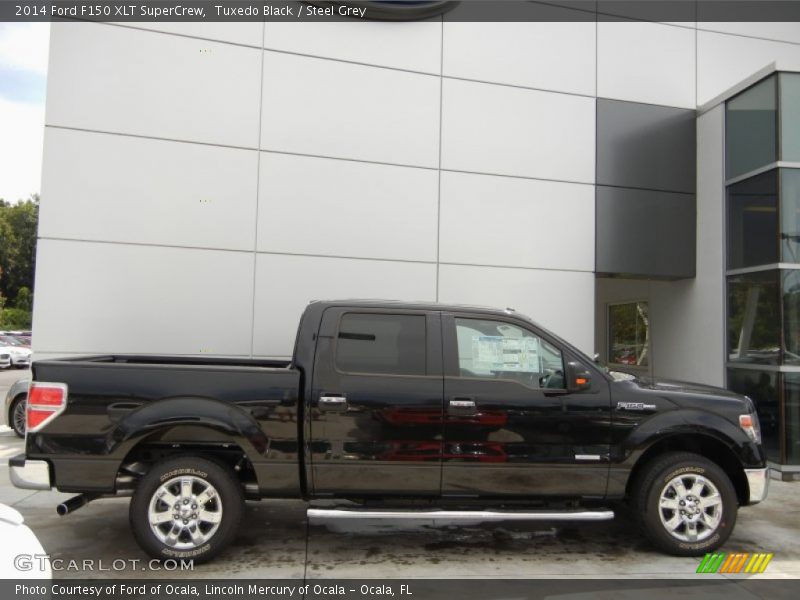 Tuxedo Black / Steel Grey 2014 Ford F150 XLT SuperCrew