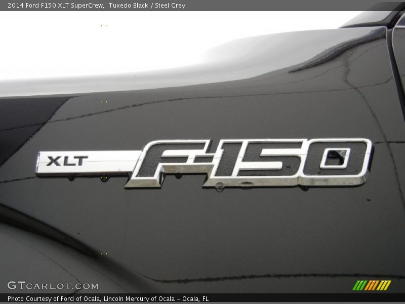 Tuxedo Black / Steel Grey 2014 Ford F150 XLT SuperCrew