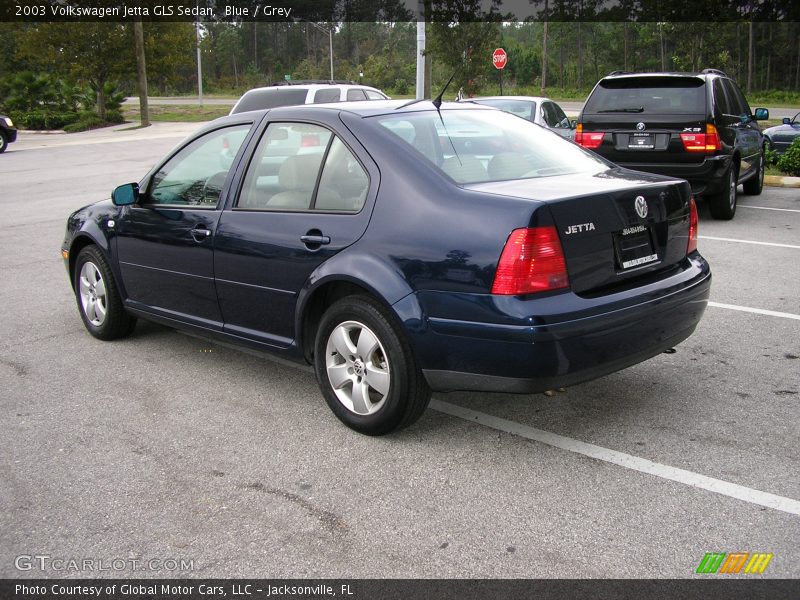 Blue / Grey 2003 Volkswagen Jetta GLS Sedan