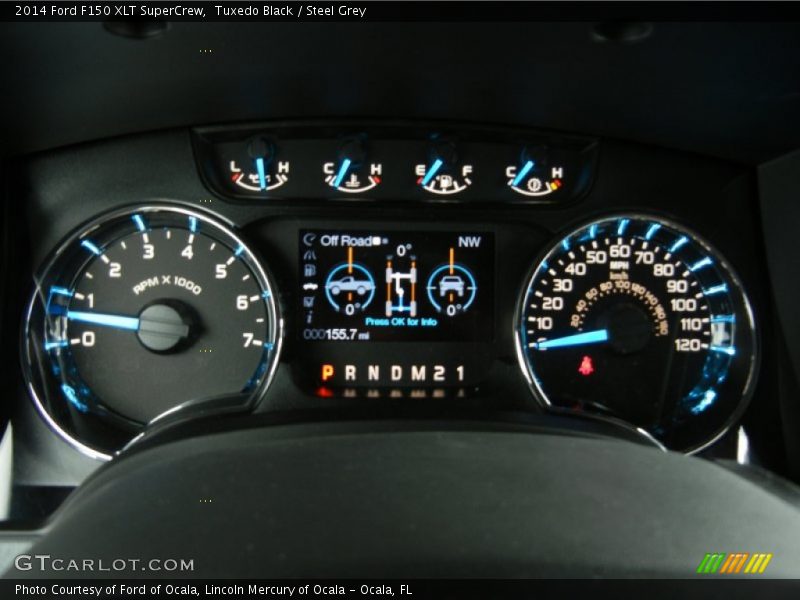 Tuxedo Black / Steel Grey 2014 Ford F150 XLT SuperCrew