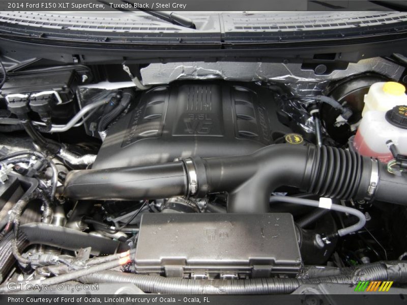 Tuxedo Black / Steel Grey 2014 Ford F150 XLT SuperCrew