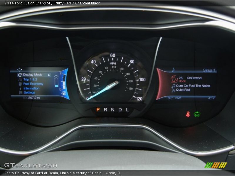  2014 Fusion Energi SE Energi SE Gauges