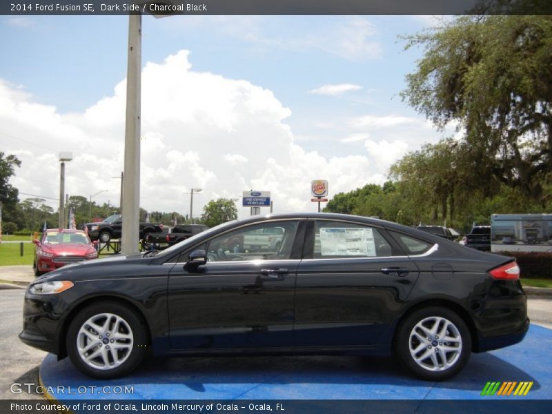 Dark Side / Charcoal Black 2014 Ford Fusion SE