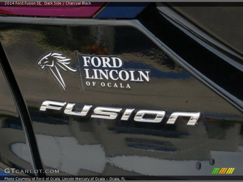Dark Side / Charcoal Black 2014 Ford Fusion SE