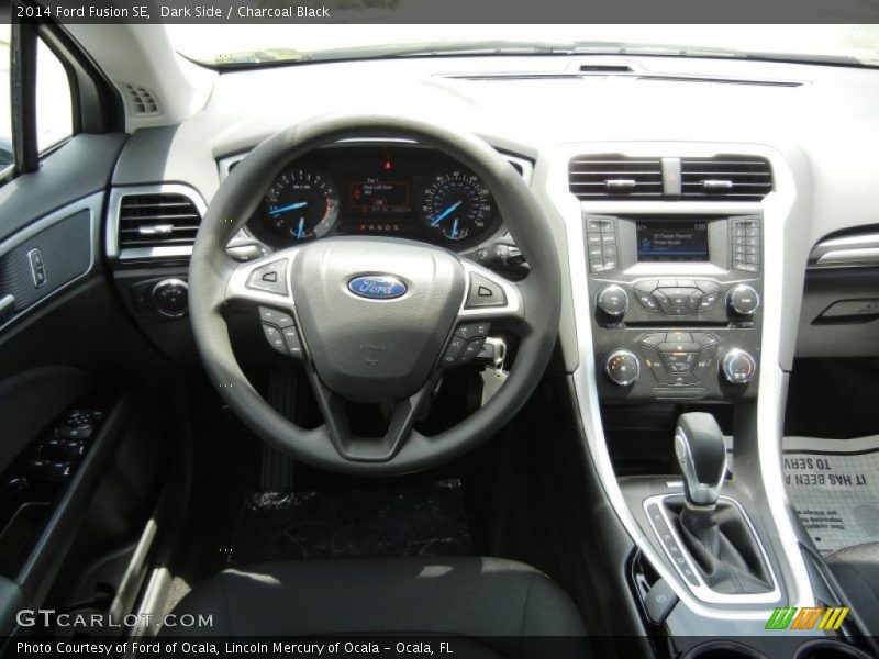 Dark Side / Charcoal Black 2014 Ford Fusion SE