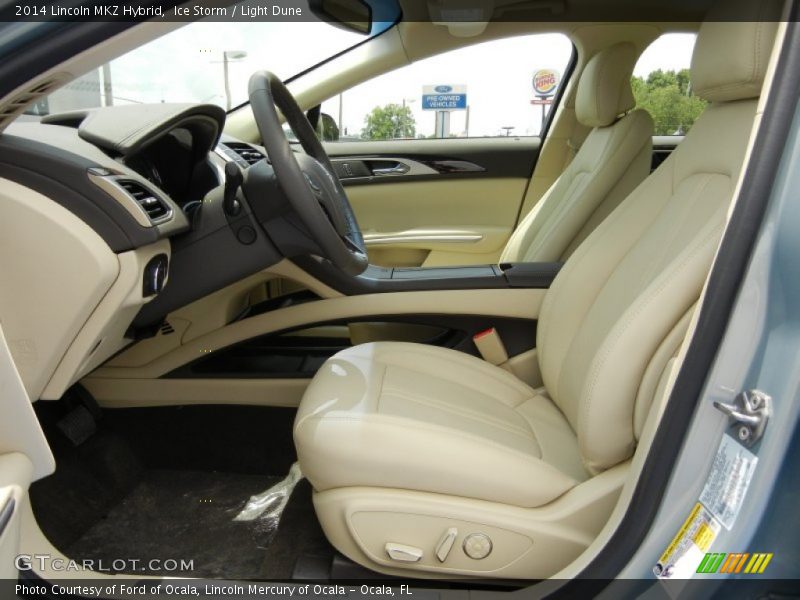 Ice Storm / Light Dune 2014 Lincoln MKZ Hybrid